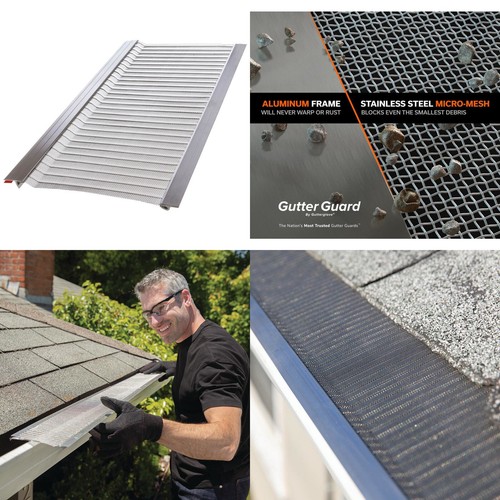 Gutter guard in x 4 - gutter,
